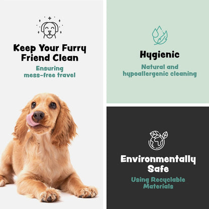 Bark & Clean Dog Supplies Travel Kit