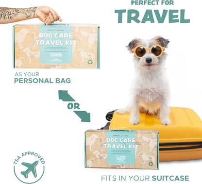 Bark & Clean Dog Supplies Travel Kit