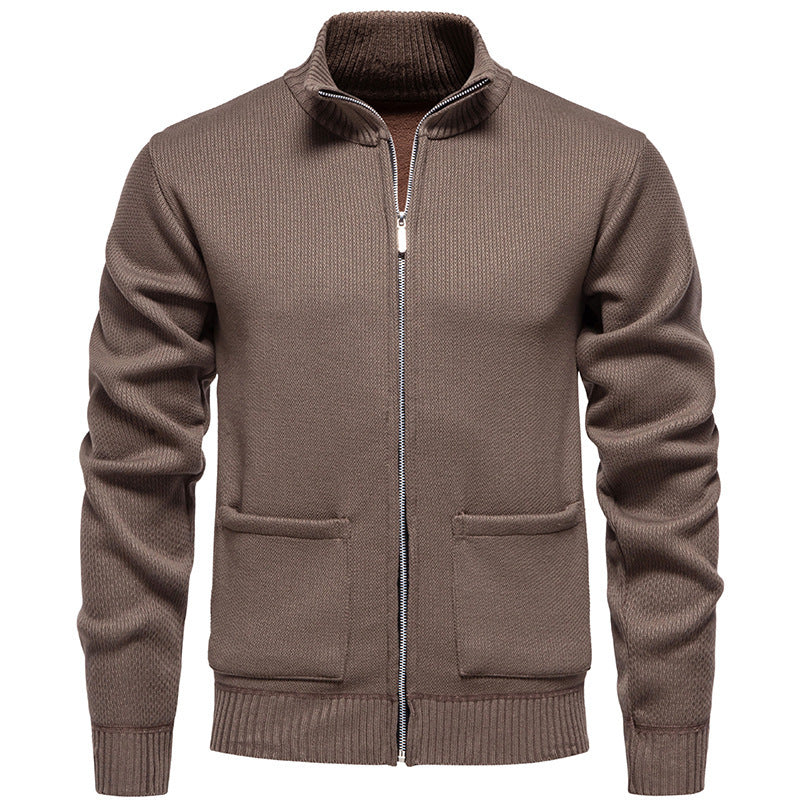 Men's Solid Color Loose Fitting Large Size Sweater